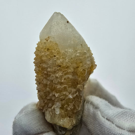Quartz cactus, quartz spiritueux de qualité XX, Boekenhouthoek, Afrique du Sud, collection 49 x 29 x 23 mm
