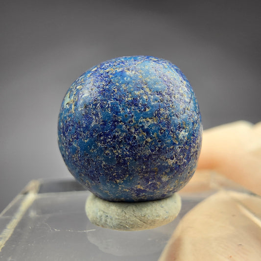 Seltene große Azurit Blueberry - poliert 15mm Durchmesser aus USA, New Mexico.