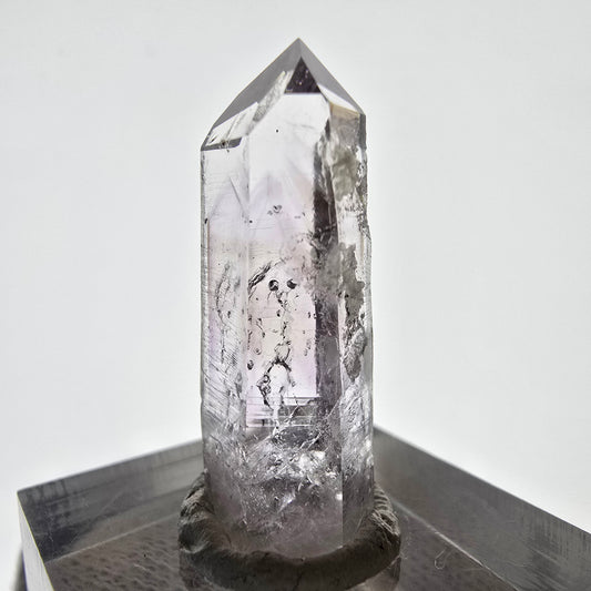 Enhydro Phantom Amethyst, Prehnit, 1x Blase Streep Mine, Namibia 30*12*8mm