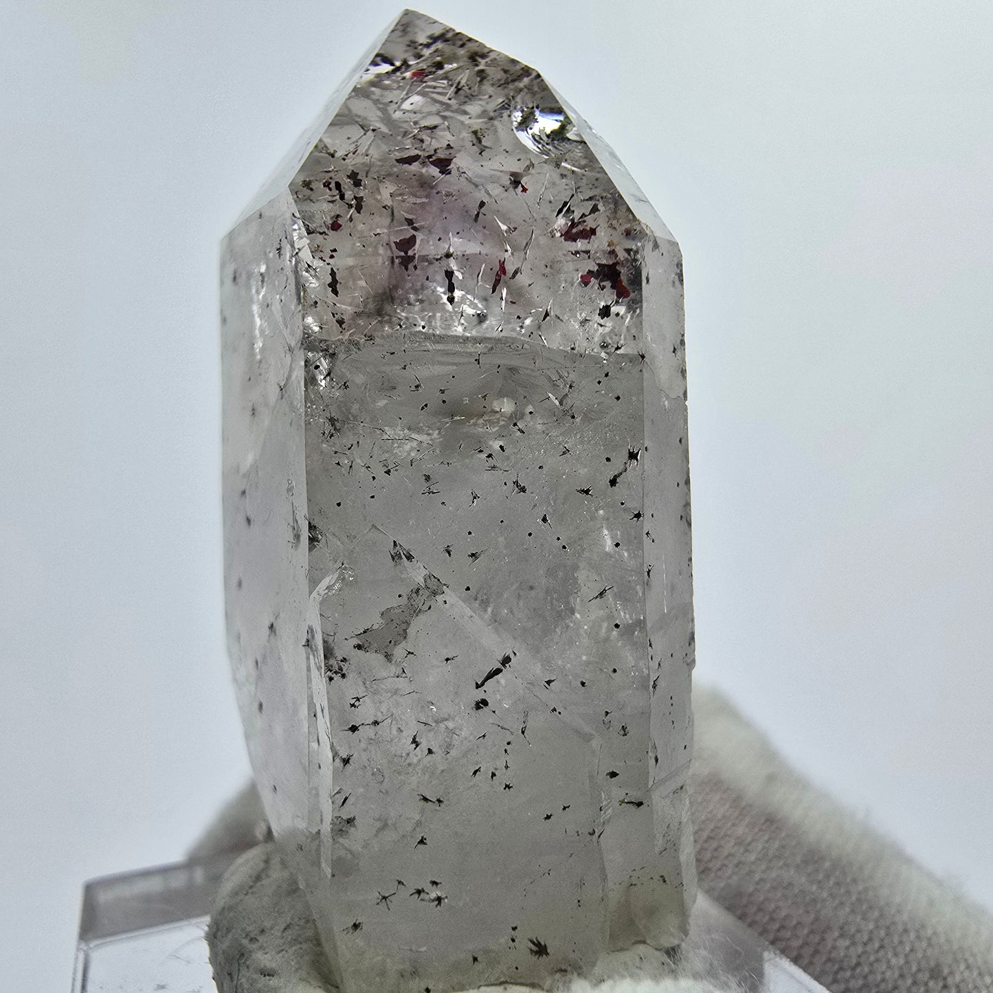 Harlekin Phantom Amethyst mit Epidot Streep Mine Goboboseb Namibia 42*25*23mm