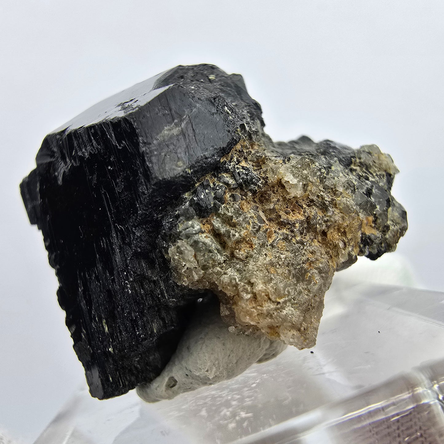 Seltener Schörl Turmalin Kristall Erongo, Namibia 28*26*20mm Sammlung