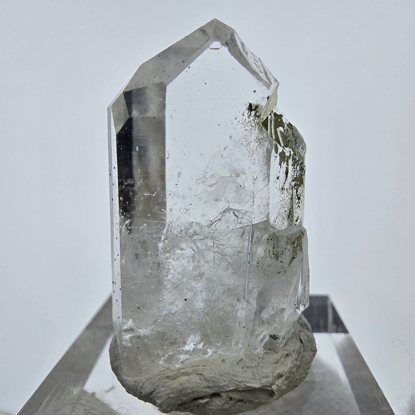 Enhydro Hämatit Epidot Quarz, 1x Blase Streep Mine Goboboseb, Namibia 31*17*11mm