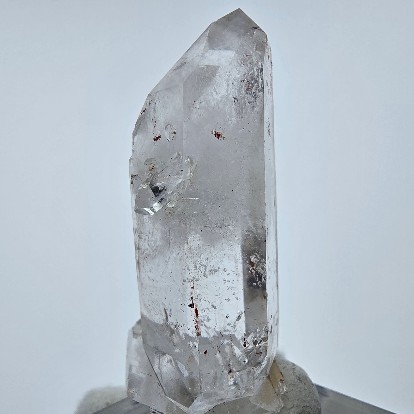 Phantom Hämatit DT Quarz Stufe Valentine Pocket Goboboseb, Namibia 45*23*13mm