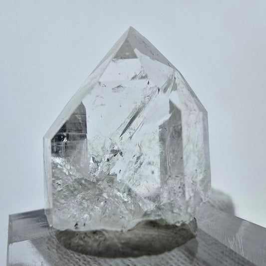 Quartz chlorure fantôme lémurien, mine Point Streep, Goboboseb, Namibie, 27 x 22 x 17 mm