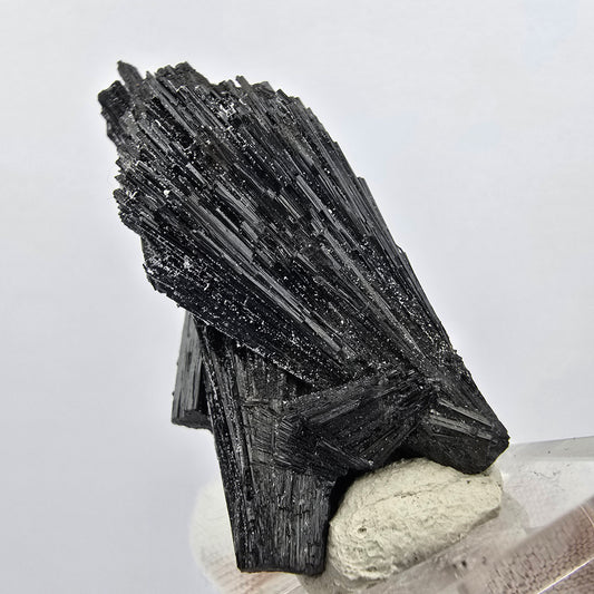 Seltene Schörl Turmalin Stufe schwarz Erongo, Namibia 50*23*22mm Sammlung