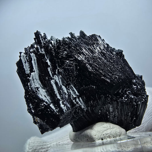 Schöne Schörl Turmalin, Quarz Stufe Erongo, Namibia 40*39*24mm