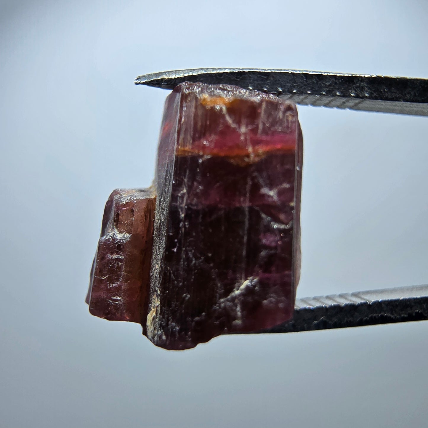 Seltener Rubellit Turmalin Kristall, rosa Minas Gerais, Brasilien 14*11*8mm