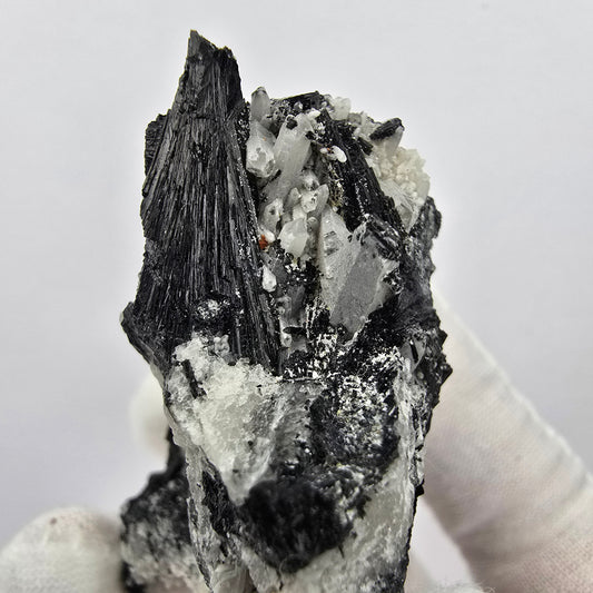 Seltene Schörl Turmalin, Rauchquarz Stufe Erongo, Namibia 57*50*35mm Sammlung