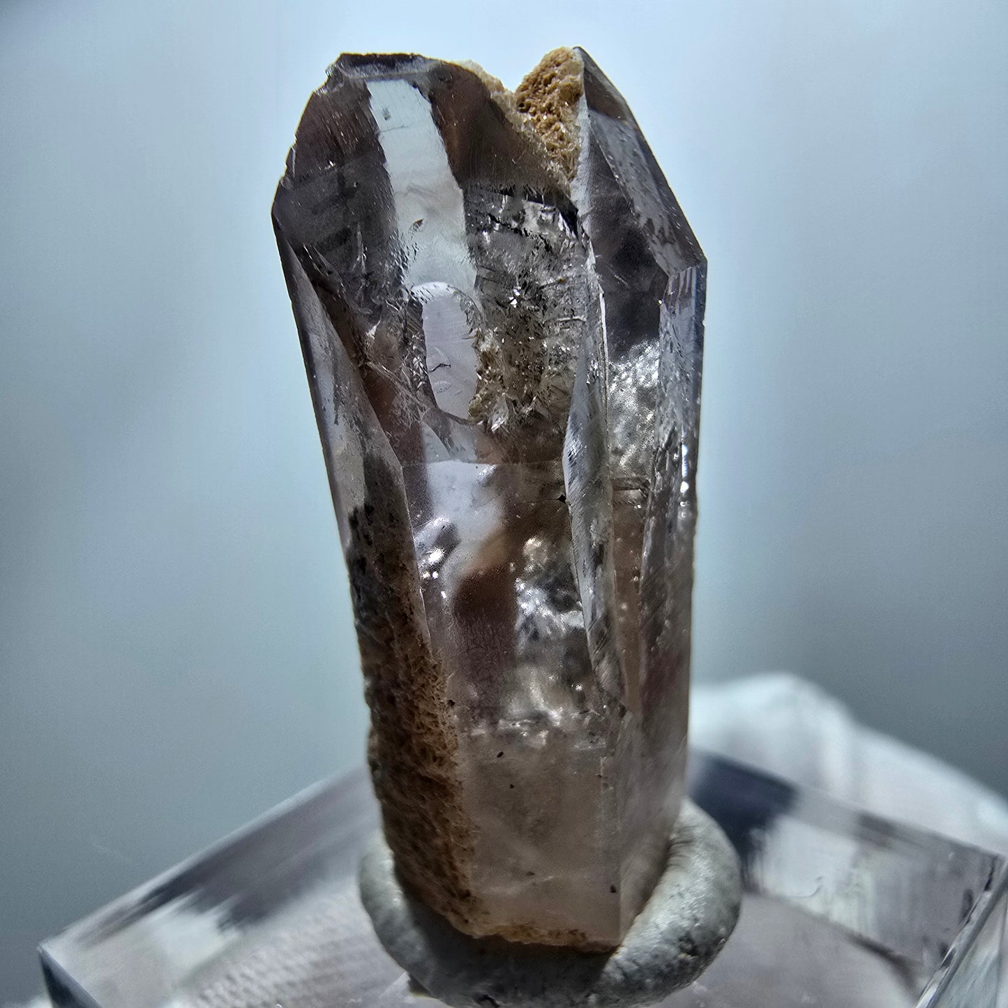 Beautiful Phantom Smoky Quartz Specimen Goboboseb, Namibia 33*16*11mm