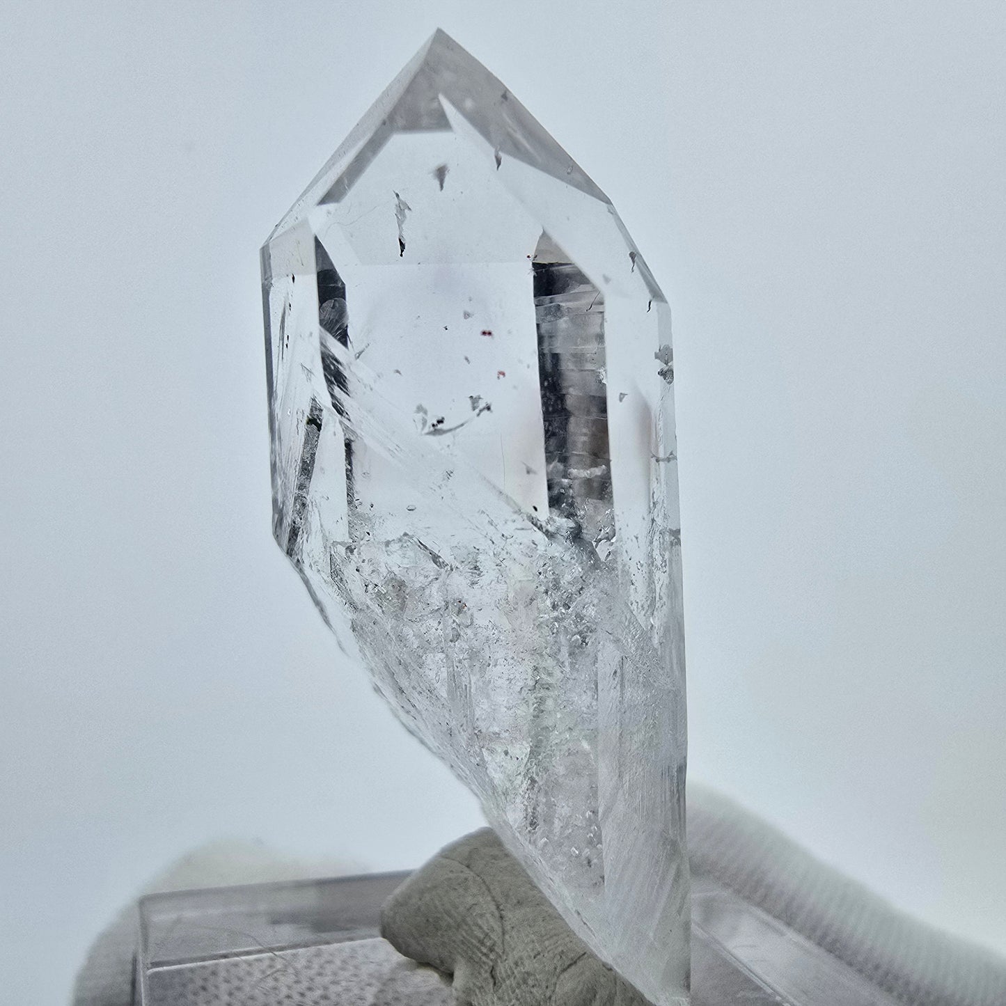 Harlekin Phantom Amethyst Kristall Streep Mine, Goboboseb, Namibia 38*16*12mm