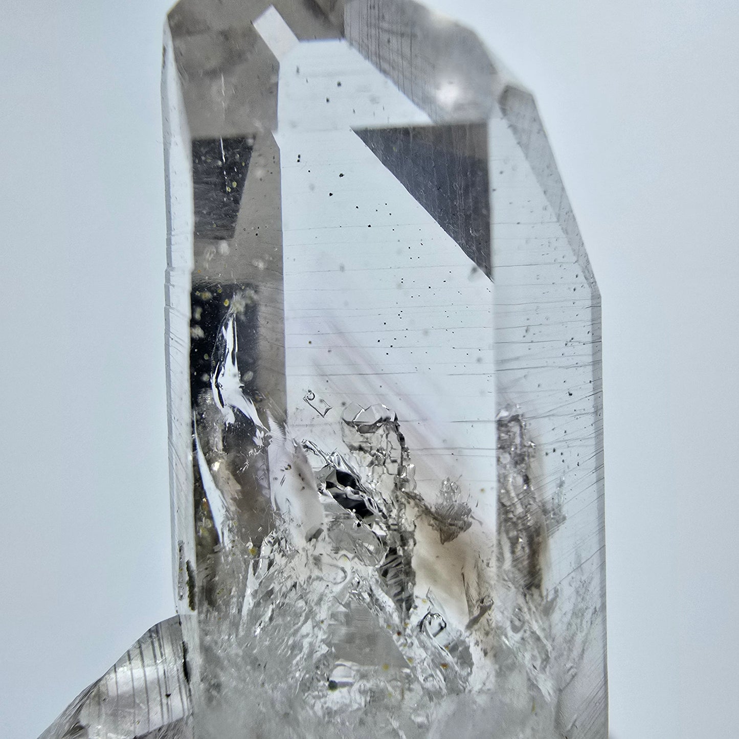 Enhydro Phantom Rauchquarz 2x Blase Streep Mine Goboboseb Namibia 51*29*19mm