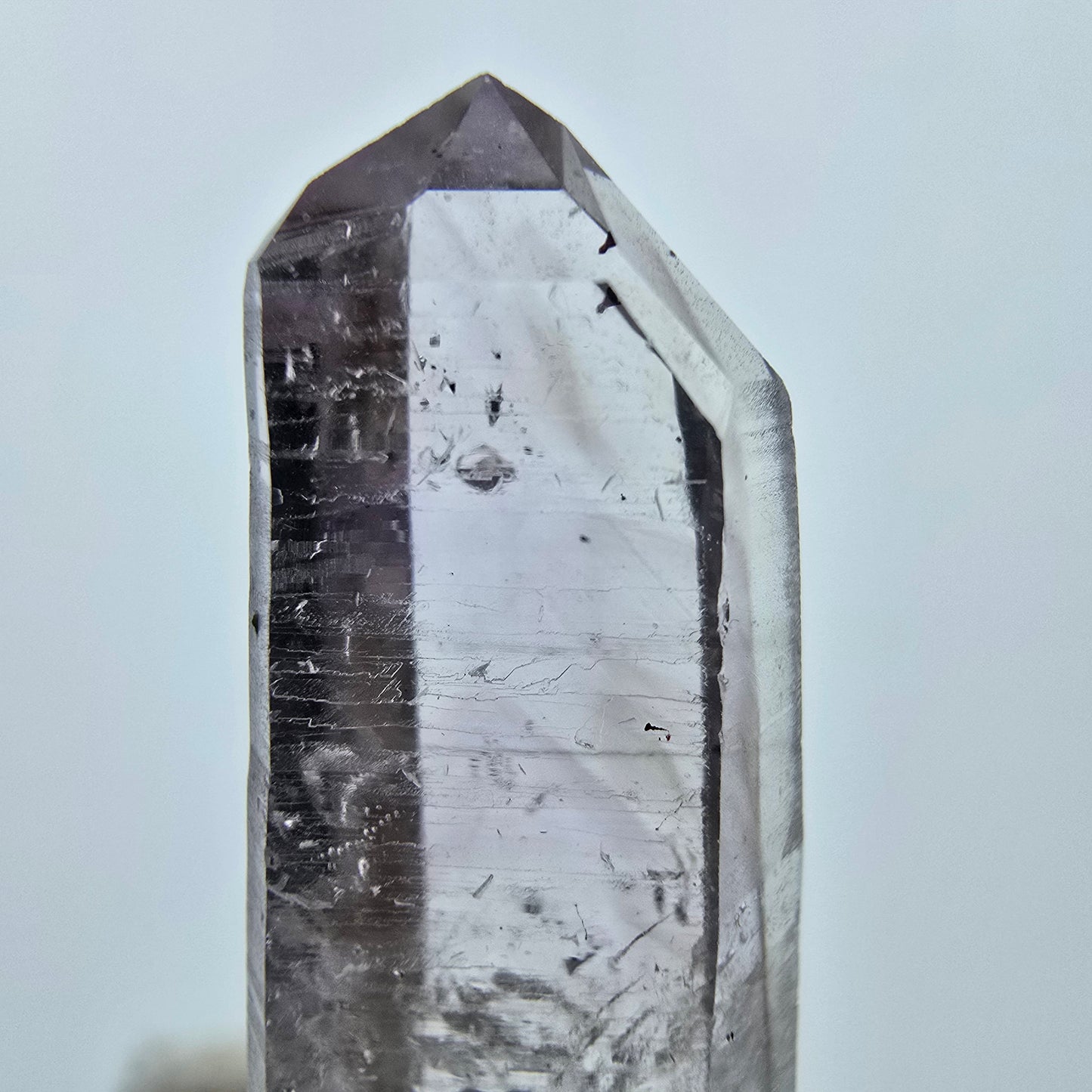 Cristal d'améthyste fantôme Enhydro 2x Bubble Goboboseb, Namibie 36*12*8mm Collection