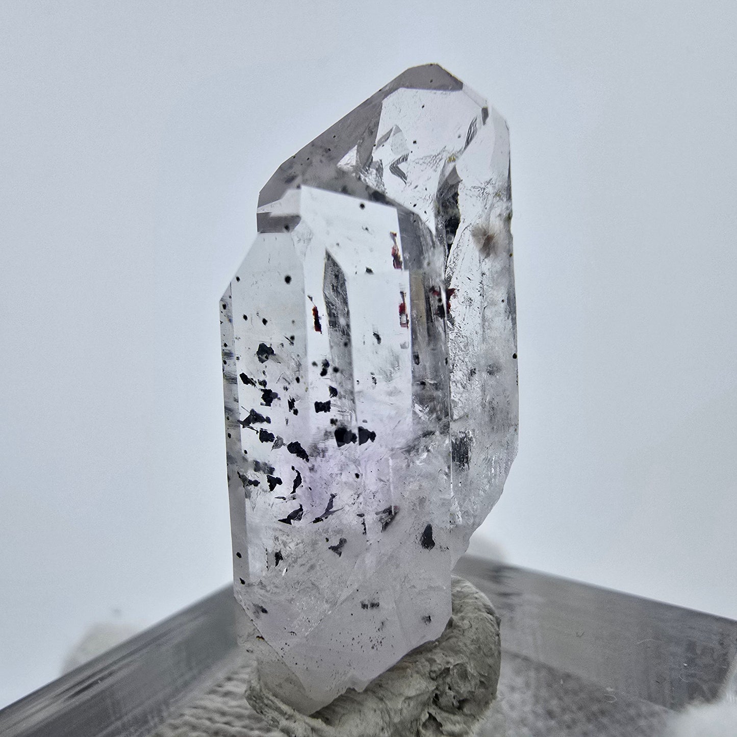 Harlekin Phantom Amethyst Kristall Streep Mine, Goboboseb, Namibia 30*13*13mm