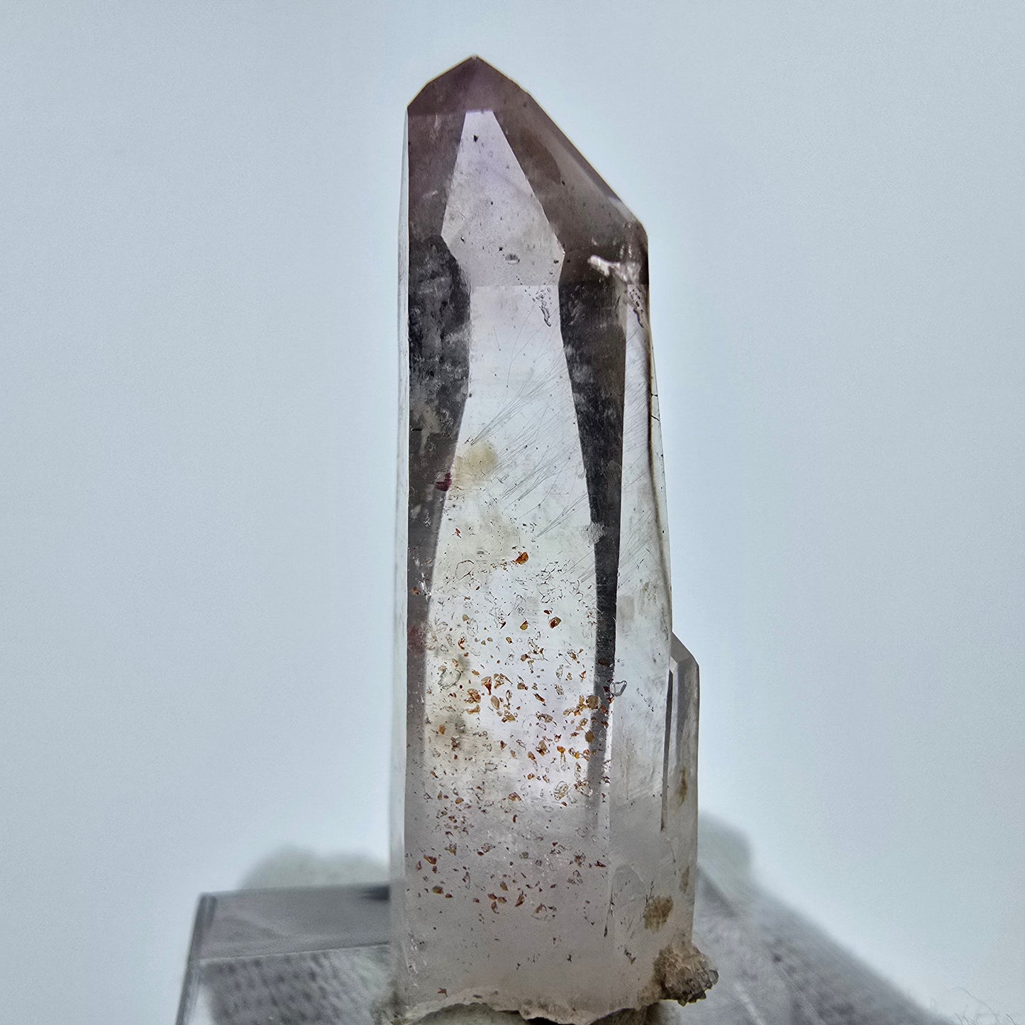 Clear Phantom Amethyst Scepter Crystal Goboboseb, Namibia 40*15*10mm