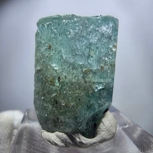 Seltener Aquamarin X mit Schörl Turmalin Erongo, Namibia 26*25*20mm