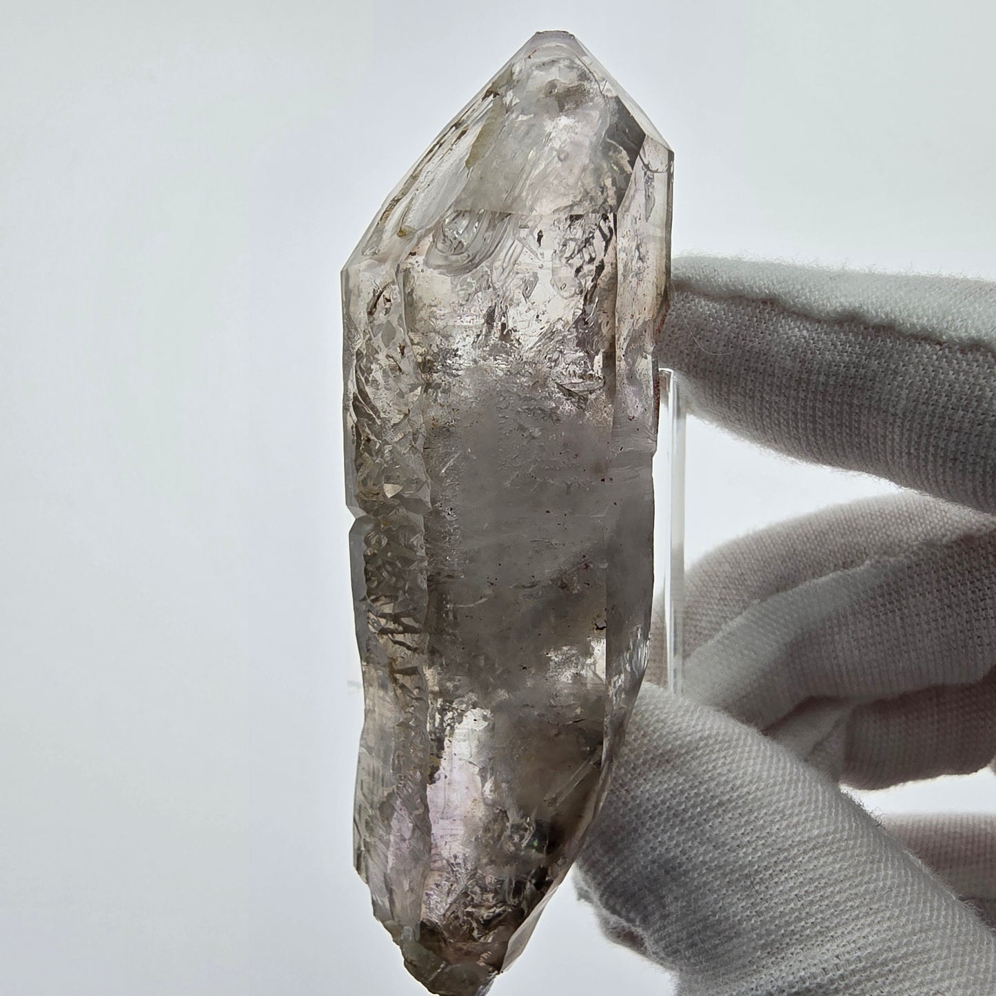 Enhydro Phantom Amethyst Doppelender 3x Blase Goboboseb, Namibia 76*25*18mm