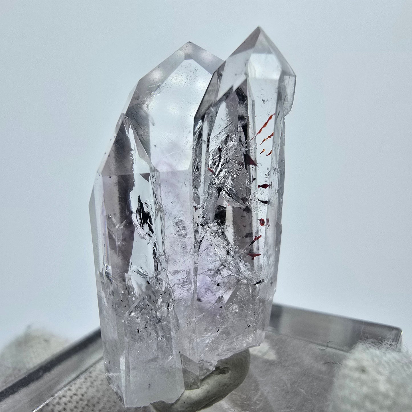 Harlekin Enhydro Phantom Amethyst Streep Mine Goboboseb Namibia 28*15*11mm