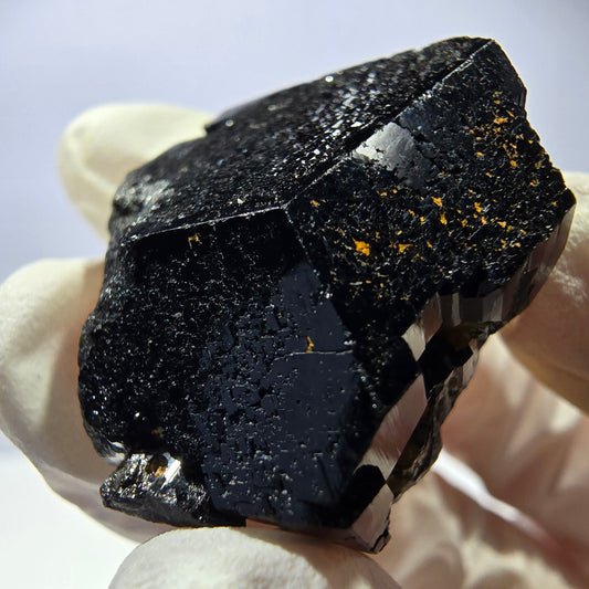 Cristal de tourmaline Schorl étoilée rare, Erongo noir, Namibie, 30 x 25 x 20 mm