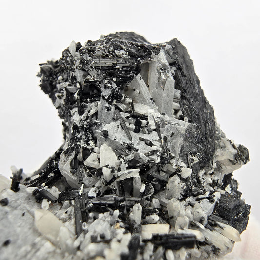 Seltene Schörl Turmalin, Rauchquarz Stufe Erongo, Namibia 59*33*30mm Sammlung