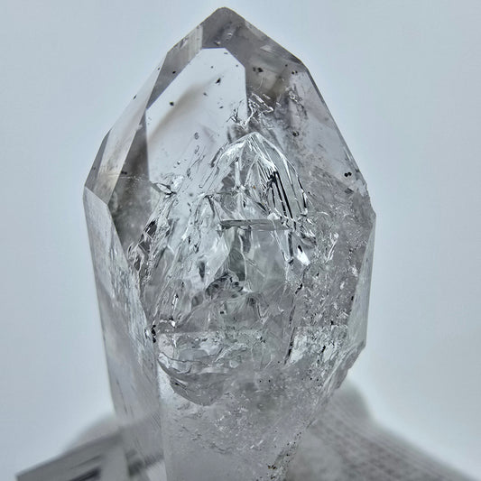 Enhydro Hämatit Epidot Quarz, 1x Blase Streep Mine Goboboseb, Namibia 43*19*15mm