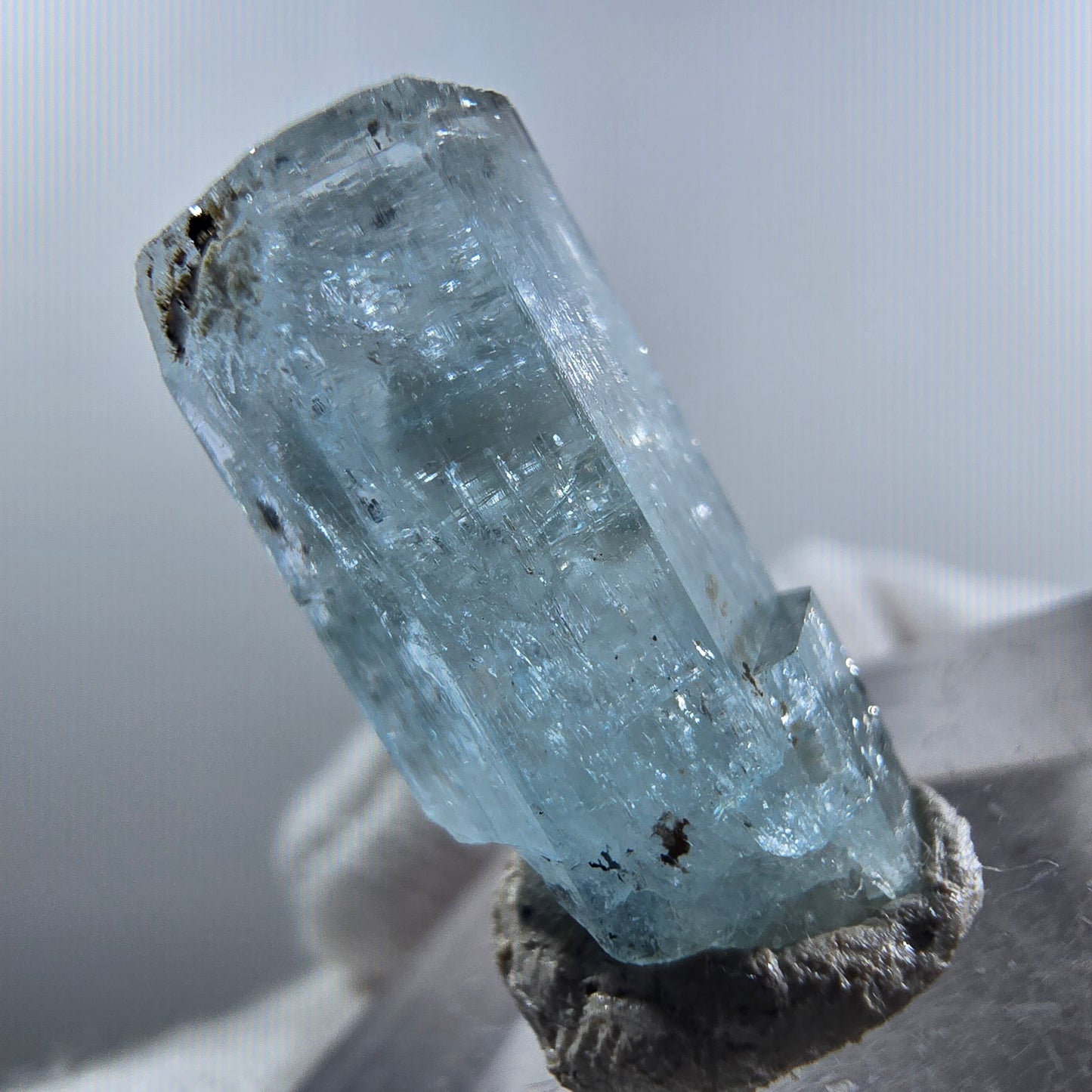 Aigue-marine Setlene, tourmaline Schörl stade Erongo, Namibie 20*9*8mm
