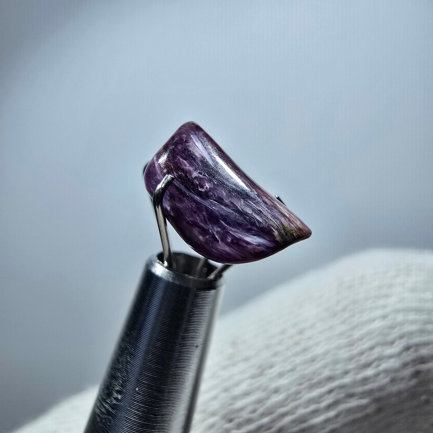 Rare Charoite crystal purple, polished Russia 13*8*4mm