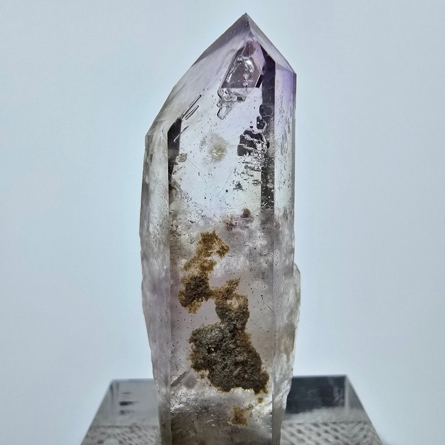 Clear Phantom Amethyst Crystal Goboboseb, Namibia 40*14*9mm