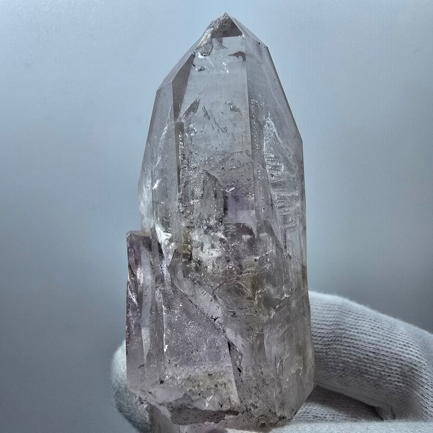 Phantom Amethyst Skeleton DT Scepter Valentine Pocket Goboboseb Namibia 91*41*30mm