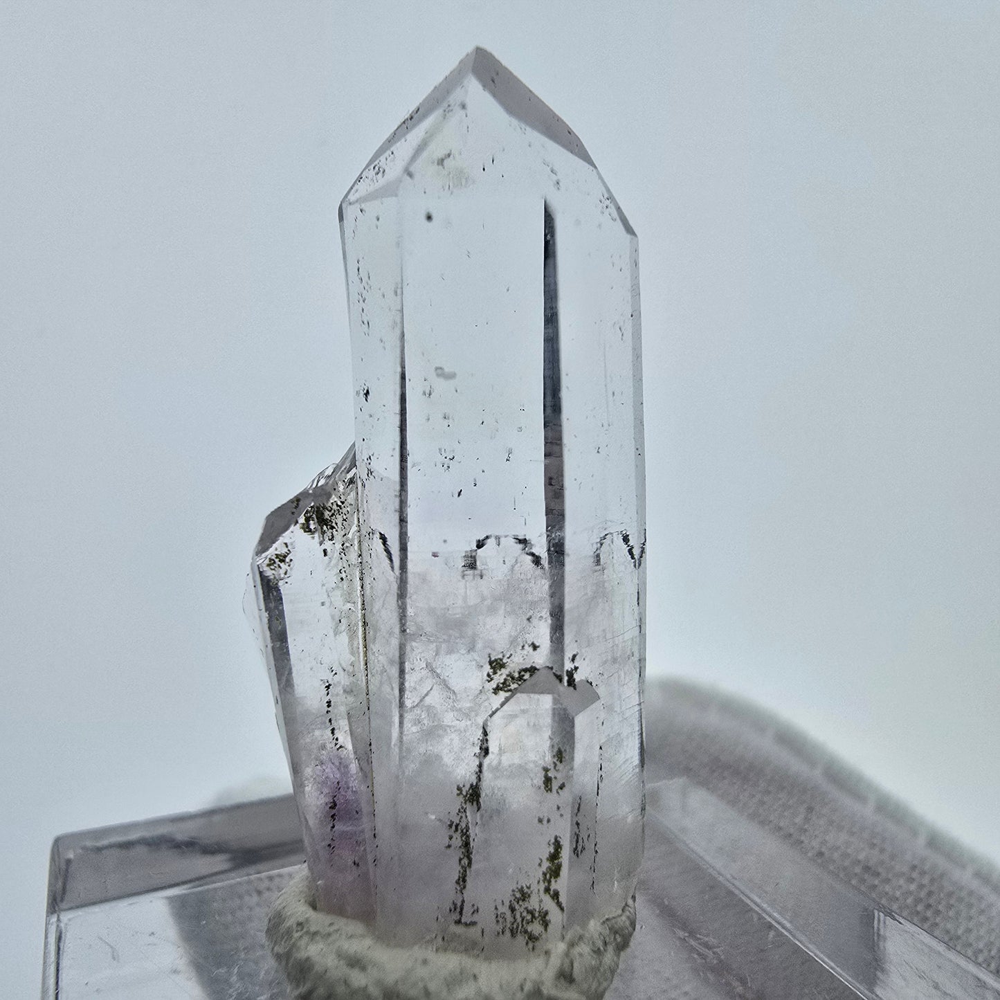 Phantom Amethyst Epidot Kristall Streep Mine, Goboboseb, Namibia 31*14*12mm