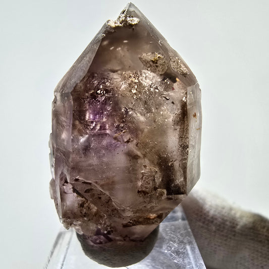 Seltene Phantom Amethyst DT Zepter Spitze Brandberg, Namibia 45*28*23mm