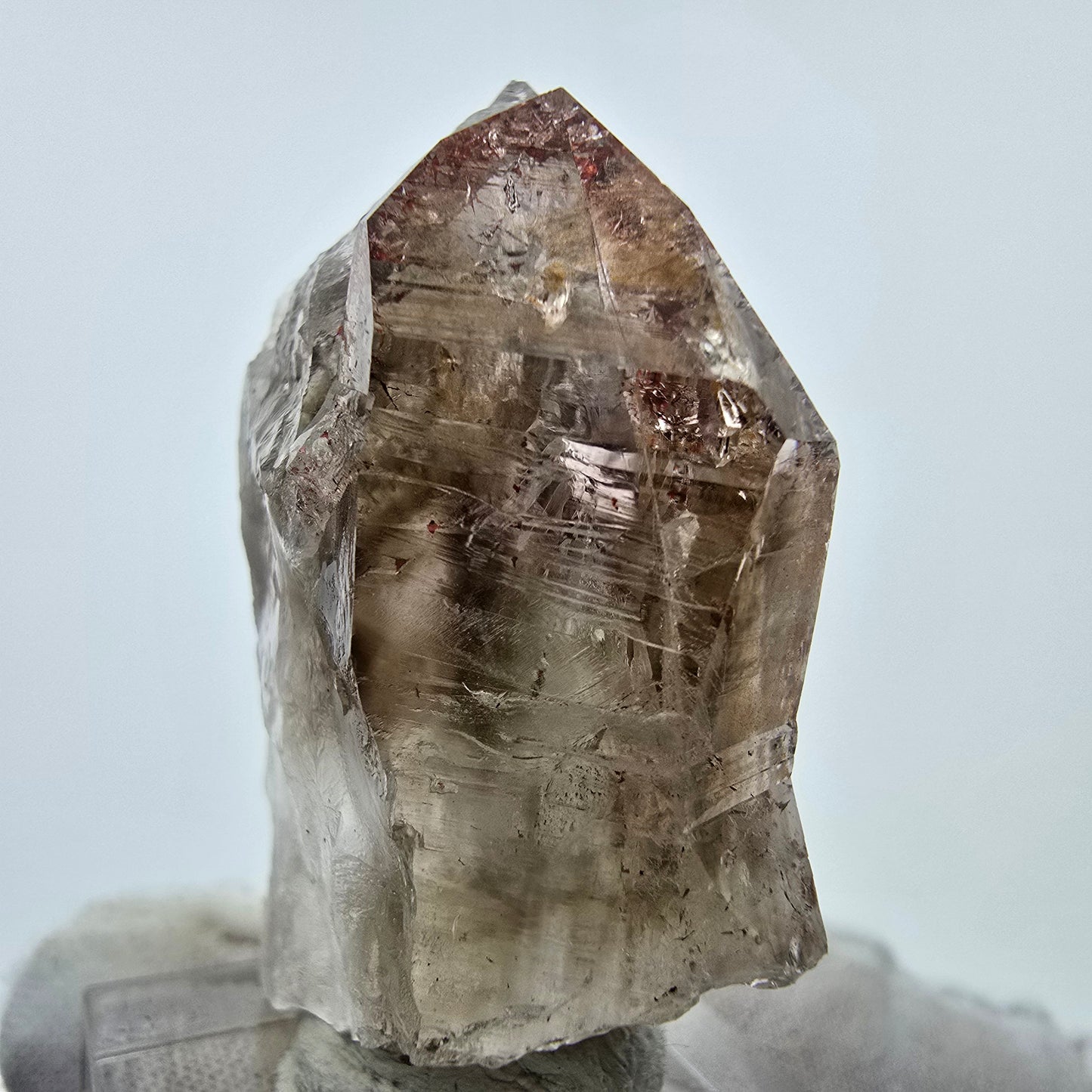 Harlekin Phantom Amethyst Zepter Stufe Goboboseb, Namibia 44*30*18mm Sammlung