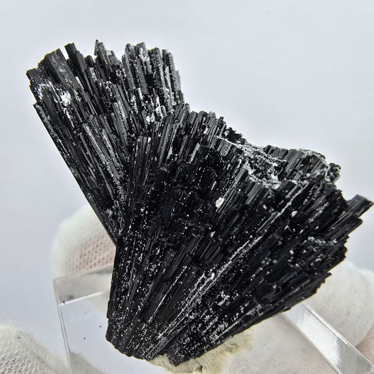 Seltene Schörl Turmalin Stufe schwarz Erongo, Namibia 37*33*17mm Sammlung