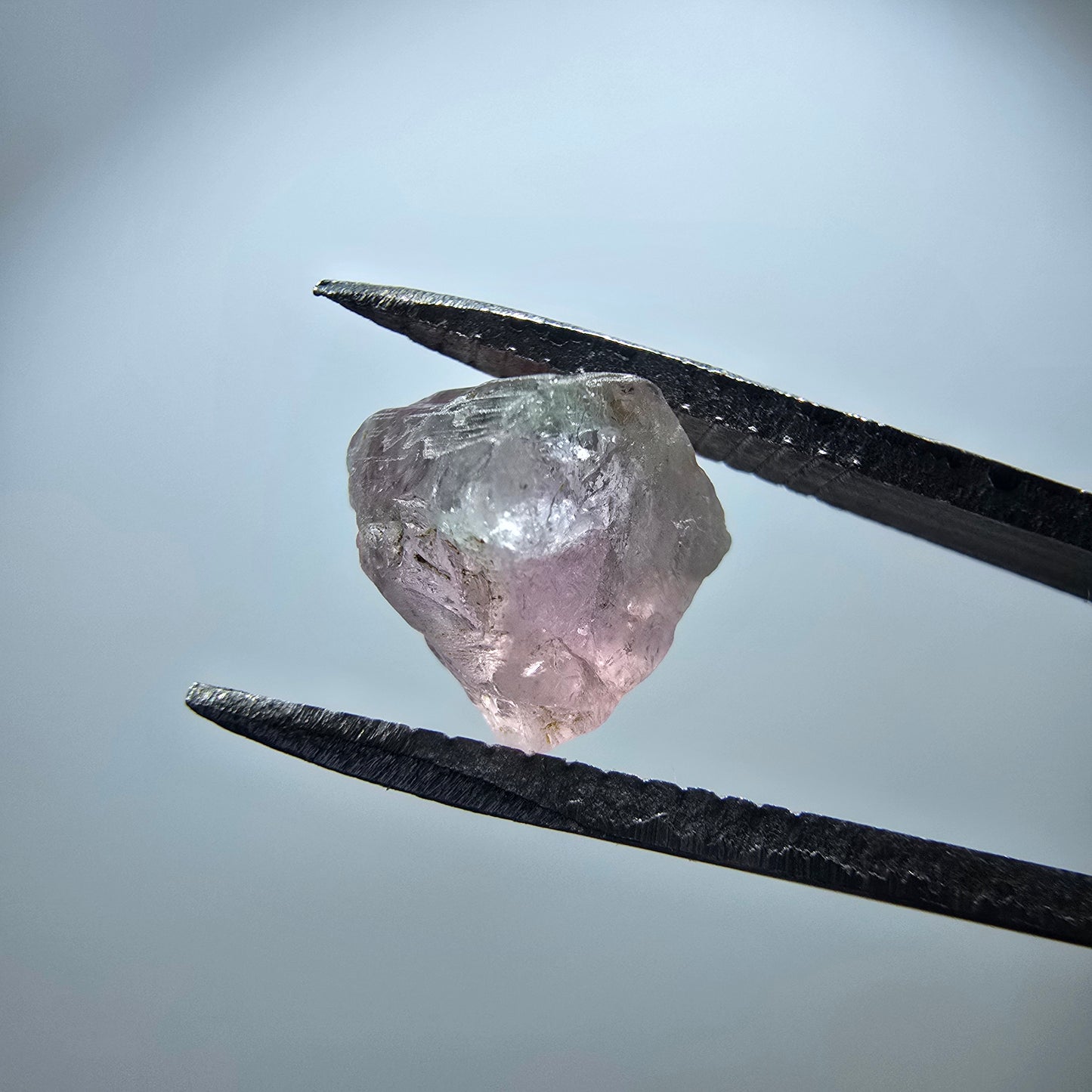 Seltener Rubellit Turmalin Kristall, rosa Minas Gerais, Brasilien 6*6*5mm