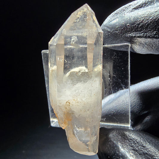 Phantom Smoky Quartz Double Ended Iron Step Goboboseb, Namibie 46*14*12mm