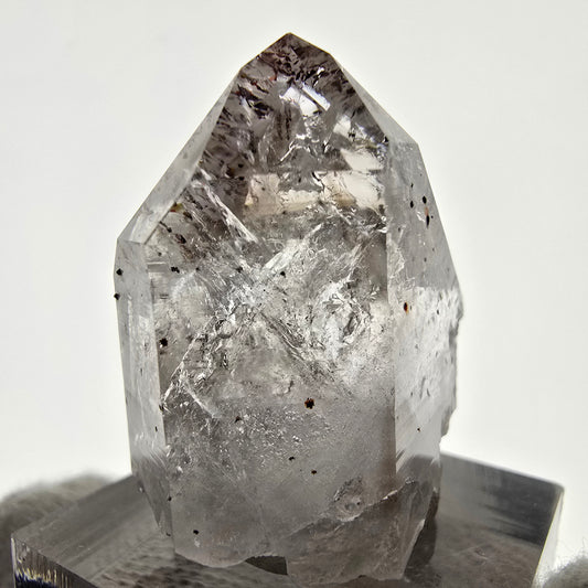 Enhydro Harlekin Phantom Rauchquarz, 2x Blase Streep Mine, Namibia 31*27*17mm