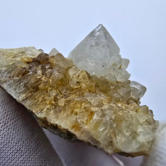 Quartz cactus, quartz spiritueux de qualité XX, Boekenhouthoek, Afrique du Sud, collection 55 x 43 x 27 mm