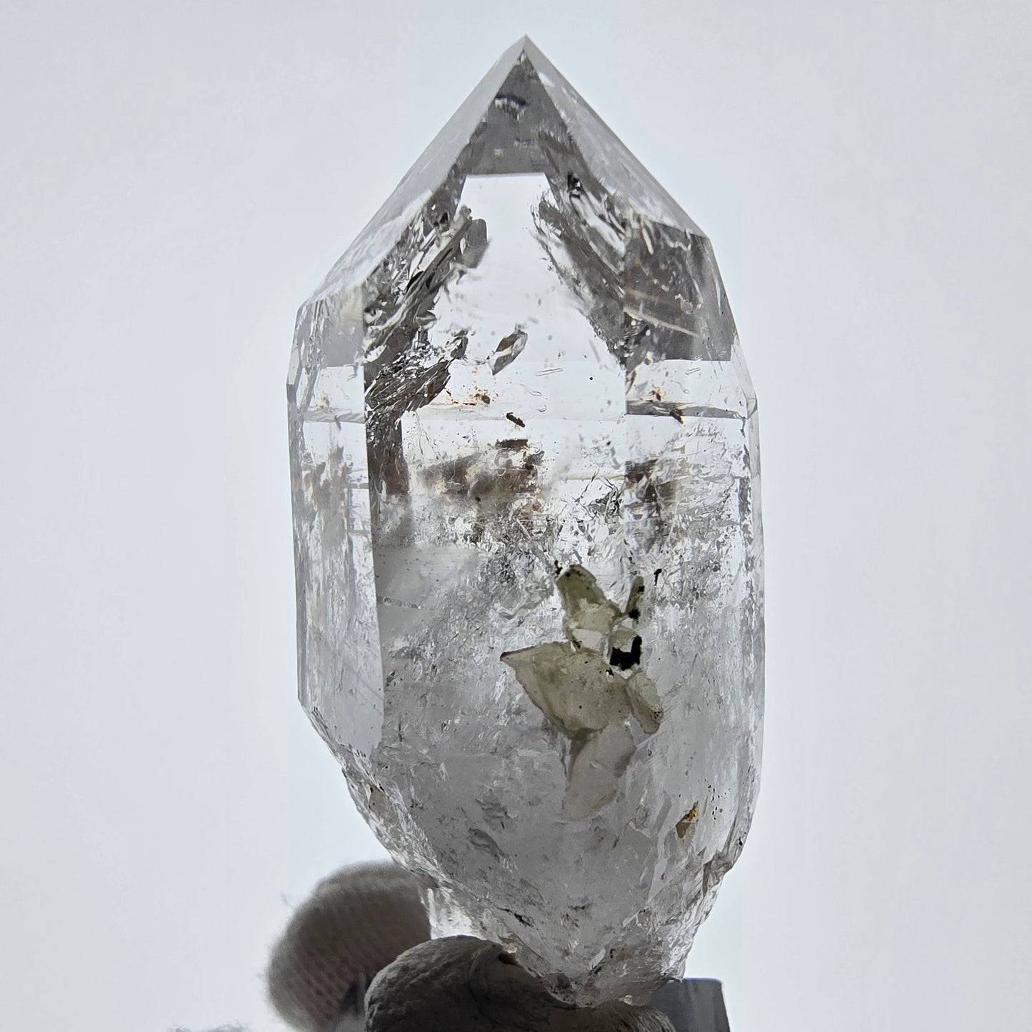 Skeleton Phantom Smoky Quartz DT Scepter Valentine Pocket, Namibia 64*30*24mm