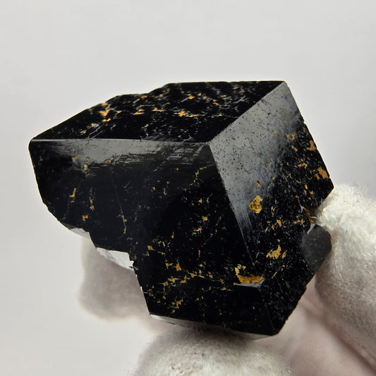 Symmetrischer Schörl Turmalin Kristall Erongo, Namibia 29*26*27mm Sammlung