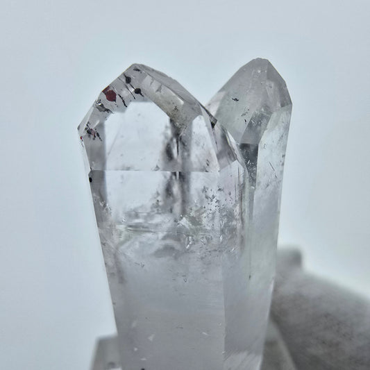 Harlekin Phantom Quarz Kristall Streep Mine, Goboboseb, Namibia 42*21*15mm