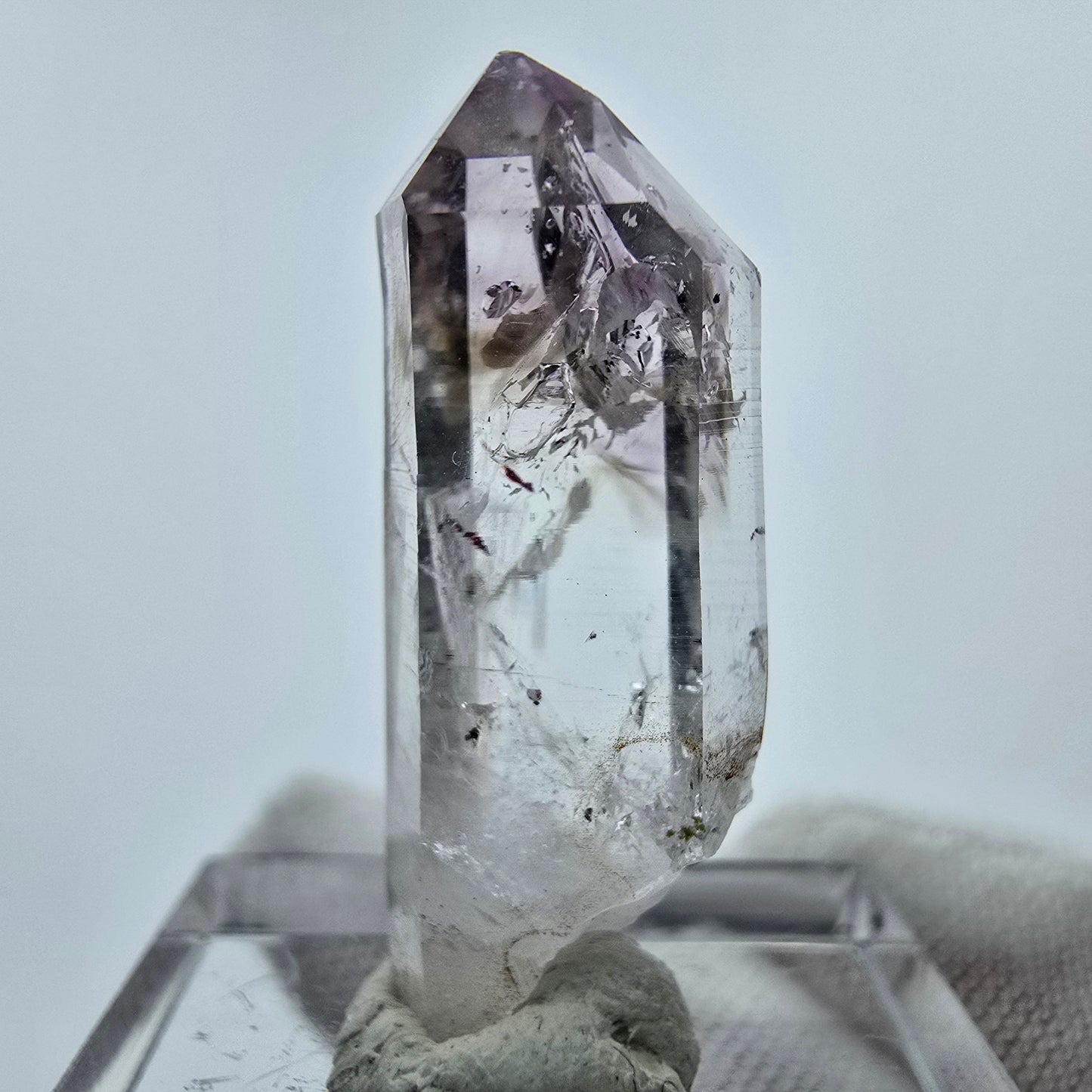 Harlekin Phantom Amethyst Kristall Streep Mine Goboboseb Namibia 30*11*10mm