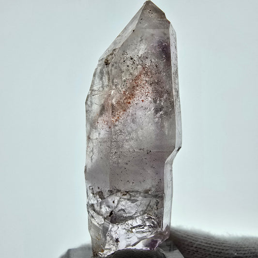 Enhydro Phantom Amethyst Zepter, 2x Blase Valentine Pocket, Namibia 60*21*16mm