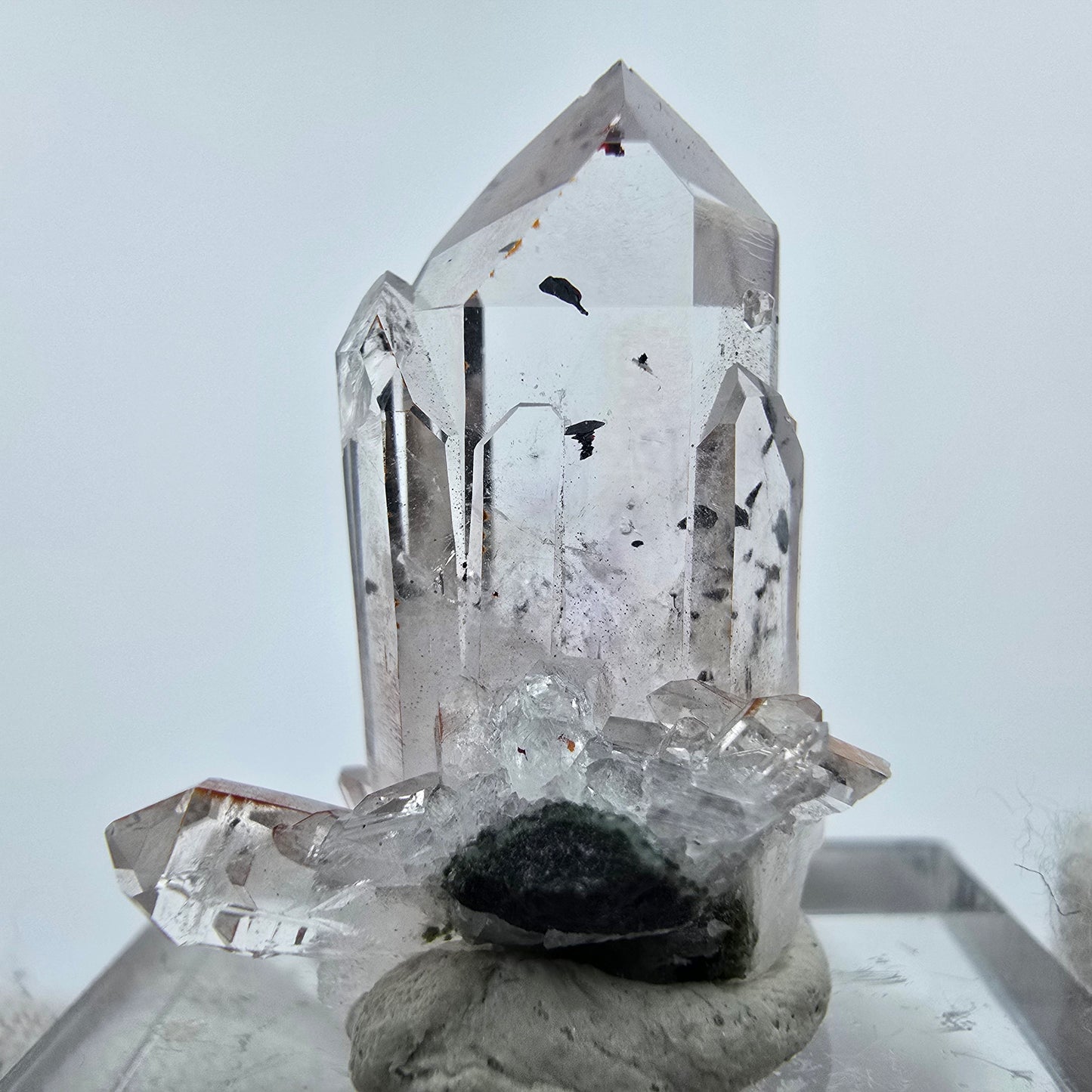 Harlekin Phantom Amethyst Kristall Streep Mine Goboboseb Namibia 25*20*14mm