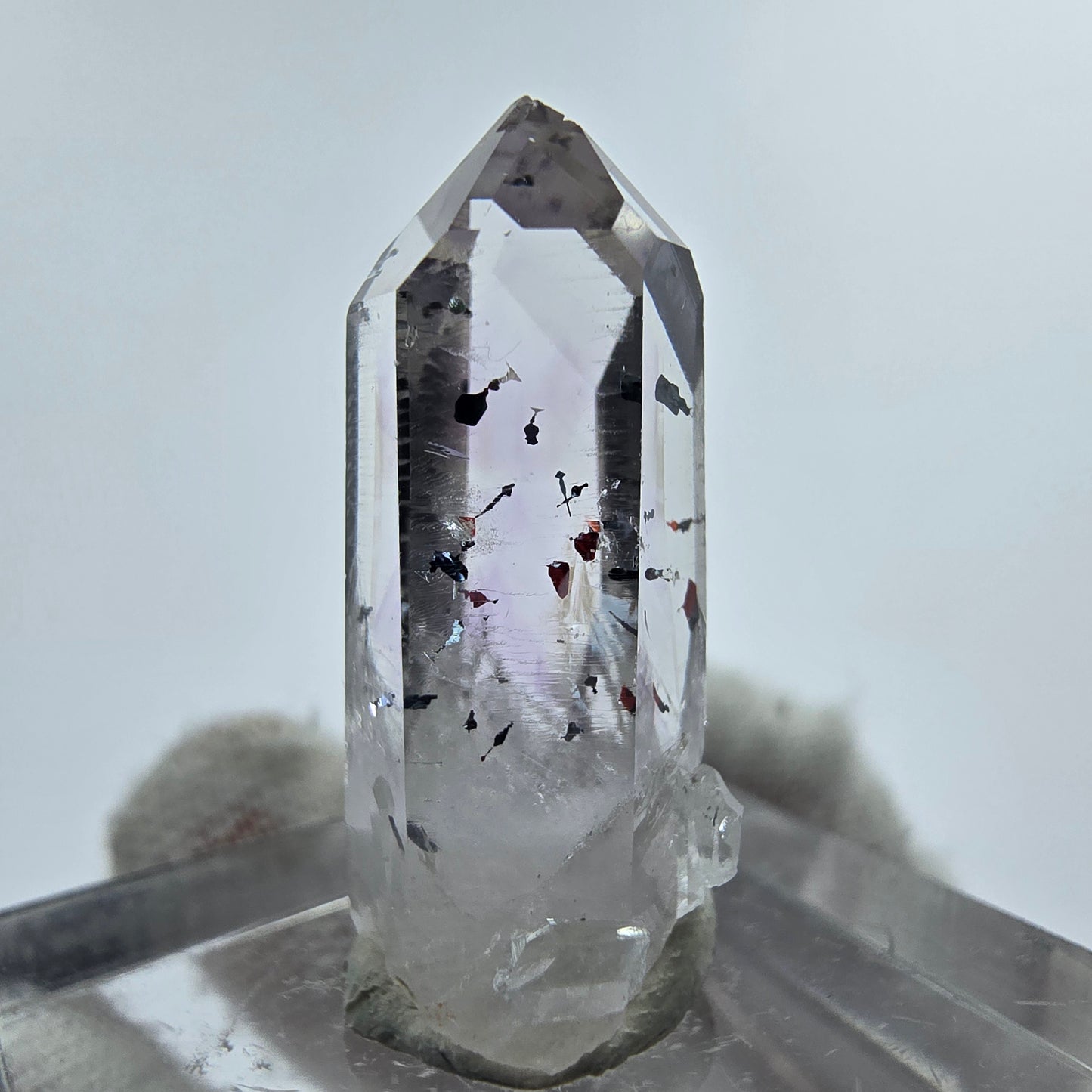 Harlekin Phantom Amethyst Kristall Streep Mine Goboboseb Namibia 26*11*11mm
