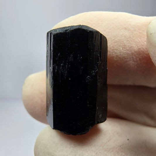 Beautiful Schorl Tourmaline with Orthoclase Specimen Erongo, Namibia 18*10*11mm Collection