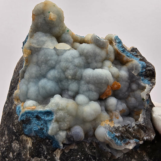 Große Shattuckit, Malachit Stufe, Kugel Kristalle Kaokoveld, Namibia 88*68*58mm