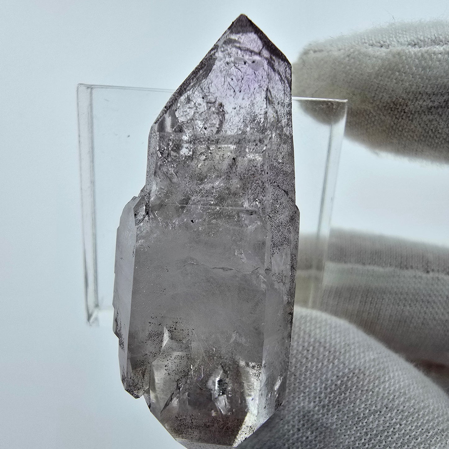 Phantom Amethyst DT Zepter Kristall Goboboseb, Namibia 42*17*16mm Sammlung