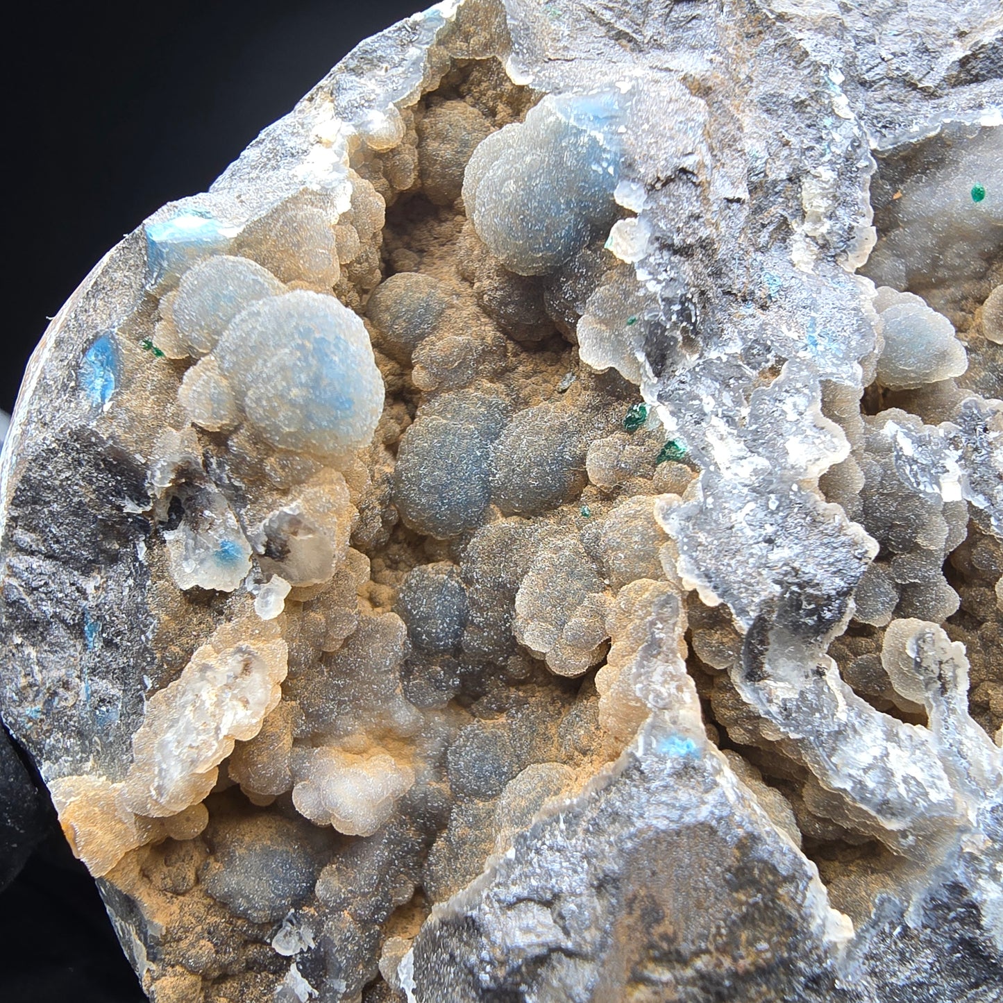 Seltene große Shattuckit, Dioptas Stufe blau Kaokoveld, Namibia 89*68*77mm