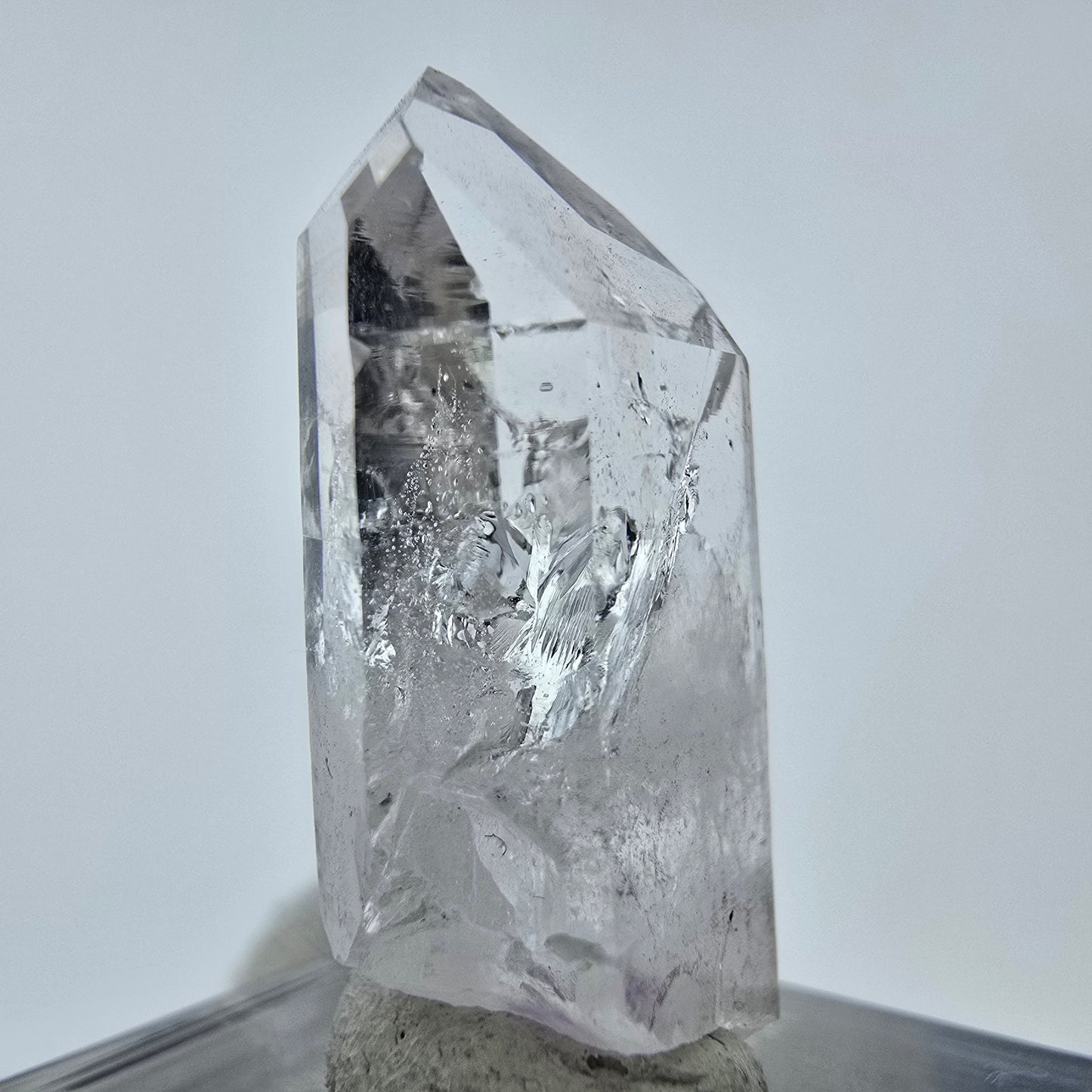 Klarer Phantom Amethyst Kristall Streep Mine, Goboboseb, Namibia 30*14*8mm