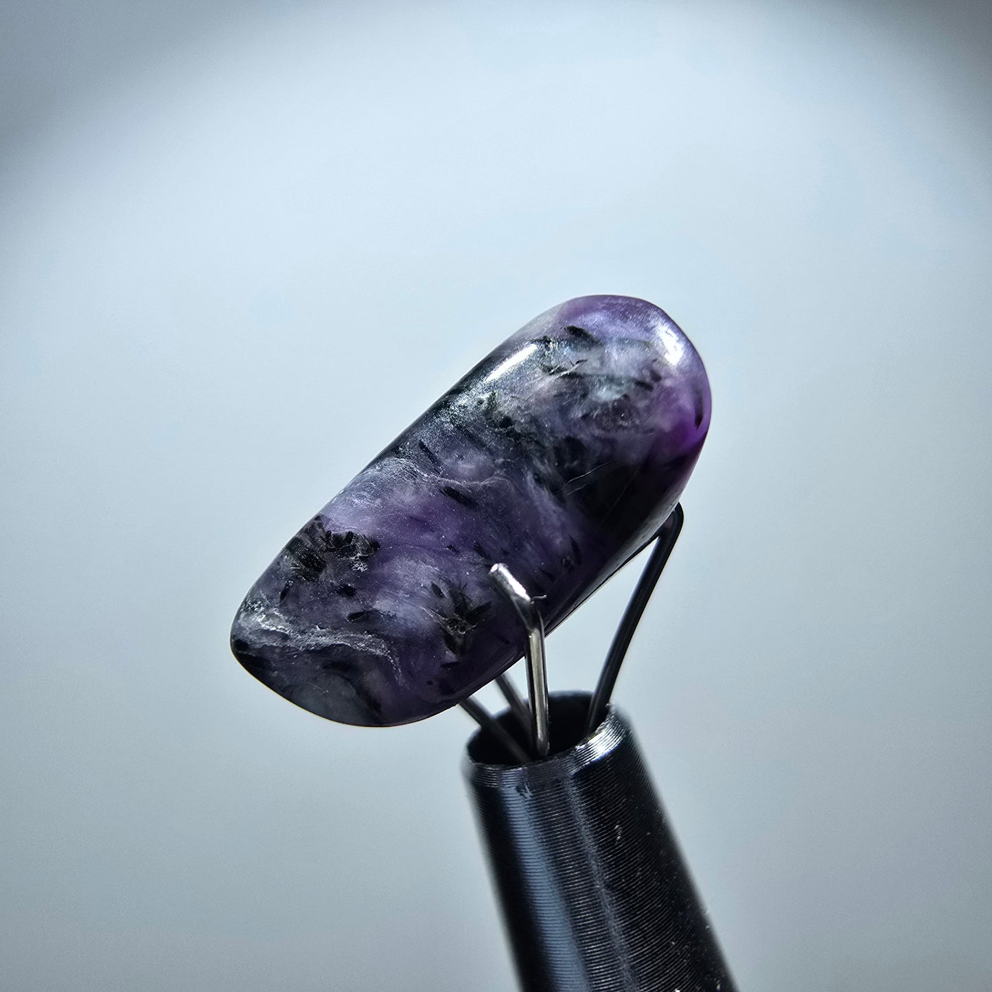 Rare Charoite crystal purple, polished Russia 13*10*6mm