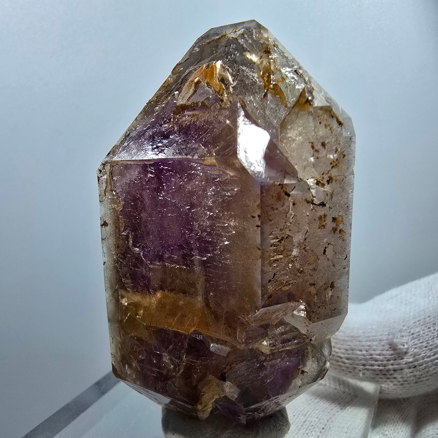 Enhydro Phantom Skeleton Amethyst DT Scepter Valentine Pocket Goboboseb Namibia 64*39*29mm